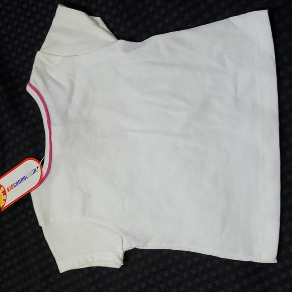 Kid Connection, Cutie-Fruity, white tee, cotton, size 12 months - Picture 6 of 9